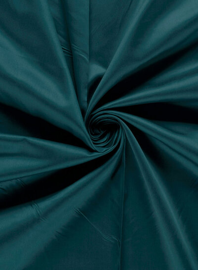 petrol satijn katoen