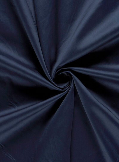 navy satin cotton