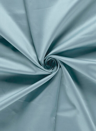 light blue satin cotton
