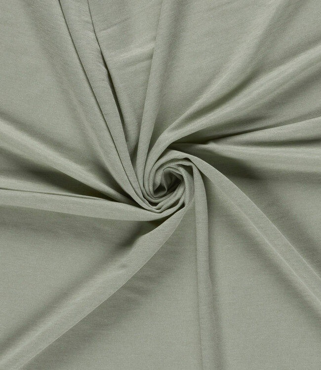 mint melange - viscose mix met lichte rek