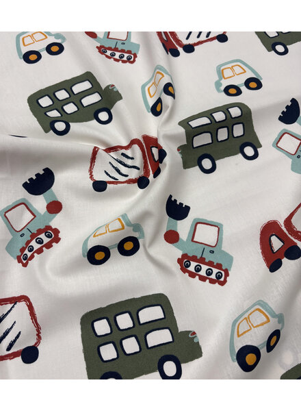 vehicles - poplin cotton