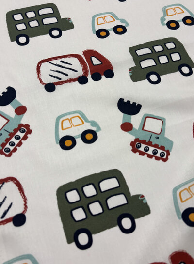 vehicles - poplin cotton