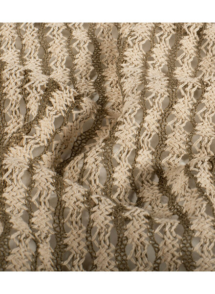 strepen taupe - gehaakt / crochet