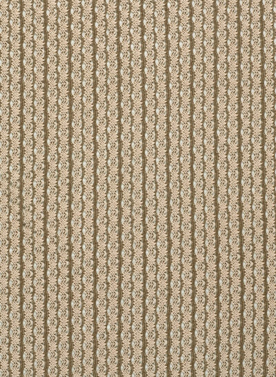 stripes taupe - crocheted