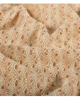 stripes light pink - crocheted