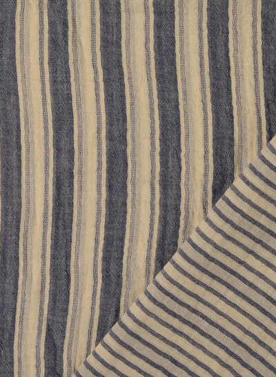 marine strepen double face - tetra / double gauze