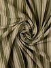 khaki stripes double face - tetra / double gauze