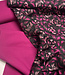 fuchsia vlekjes jacquard