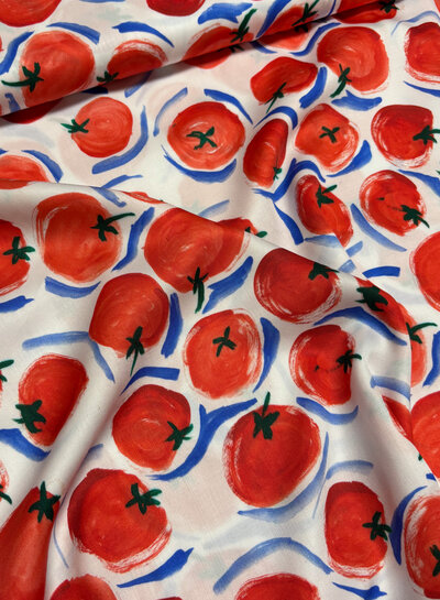 Tomato - gesatineerde viscose