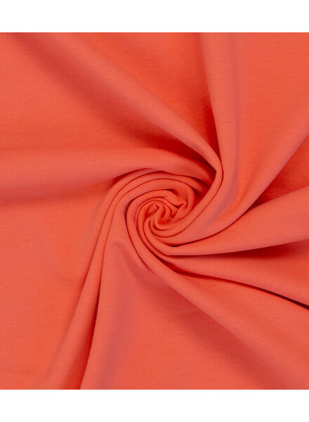 Swafing oranje - zachte french terry