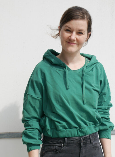 Swafing mint - zachte french terry