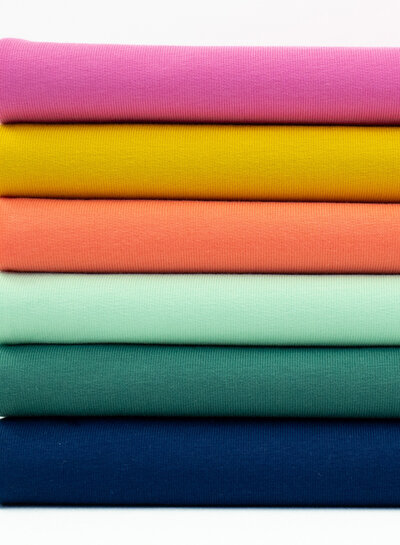 Swafing mint - zachte french terry