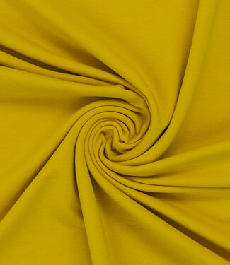 Swafing ochre yellow - soft French terry