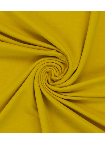 Swafing ochre yellow - soft French terry