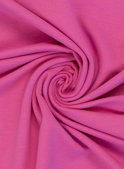 Swafing fuchsia - zachte french terry