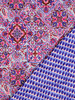 Poppy fabrics blue Oilily style - quilted cotton - stepper