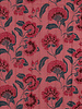 Poppy fabrics oudroze bloemen - gewatteerde tetra