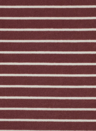 old pink with ecru stripes - sponge