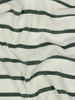 ecru with mint-colored stripes - sponge