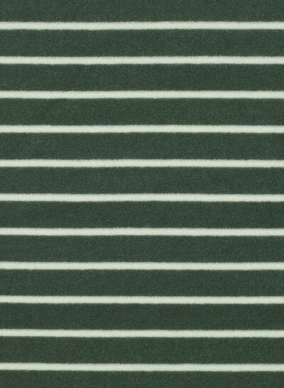 mint with ecru stripes - sponge