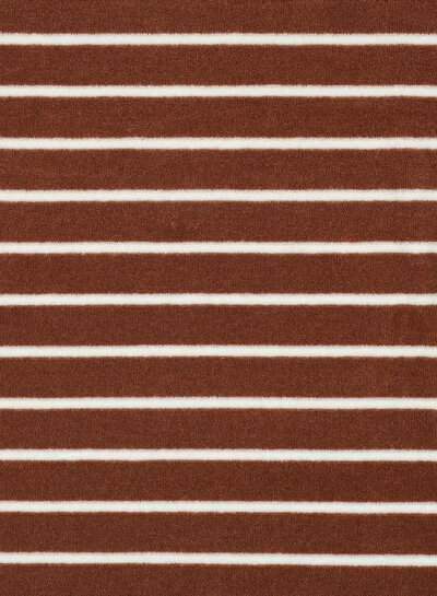 camel with ecru stripes - sponge