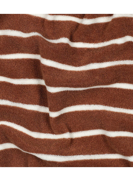 camel with ecru stripes - sponge