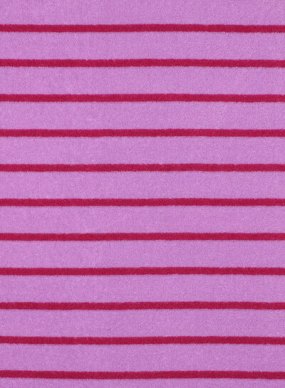 roze met fuchsia strepen  - spons