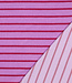 roze met fuchsia strepen  - spons
