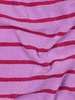 pink with fuchsia stripes - sponge