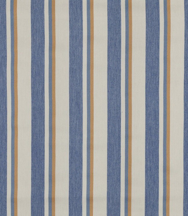 denim camel stripes - soepele gabardine