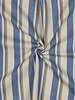 denim camel stripes - soft gabardine