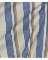 denim camel stripes - soepele gabardine
