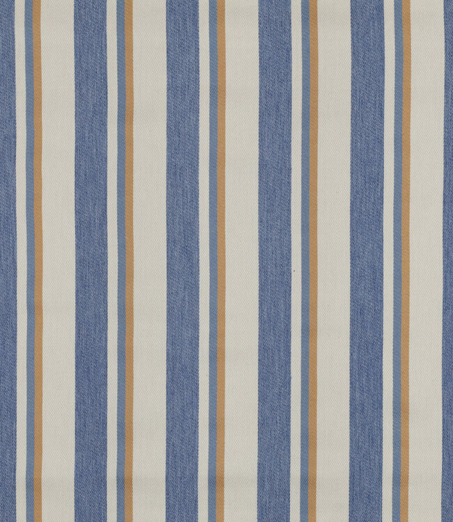 denim camel stripes - soepele gabardine