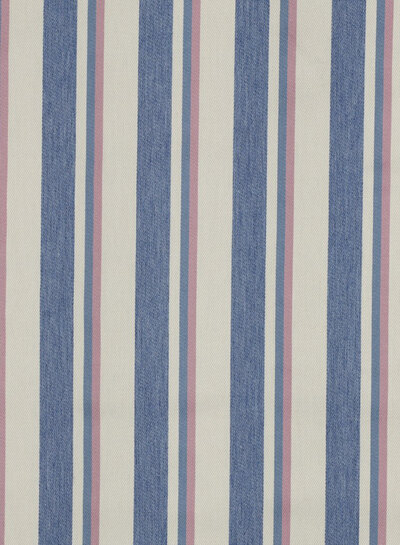 denim roze stripes - soepele gabardine