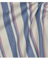 denim roze stripes - soepele gabardine