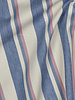 denim pink stripes - soft gabardine