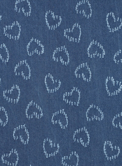 hearts - denim jacquard jeans
