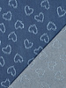 hearts - denim jacquard jeans