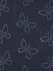 vlinders denim jacquard jeans