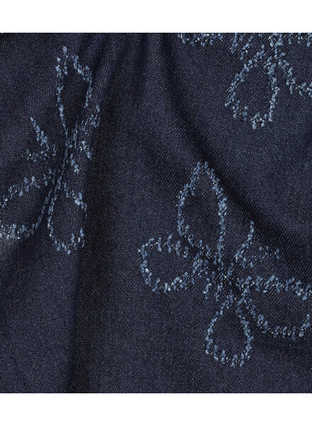 vlinders denim jacquard jeans