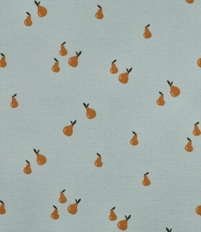 Poppy fabrics peren gewafelde tricot