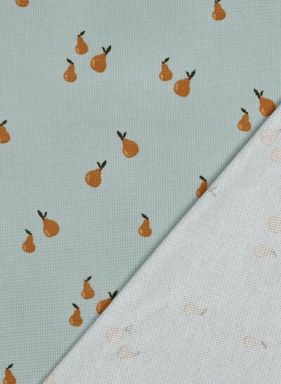 Poppy fabrics peren gewafelde tricot