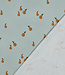 Poppy fabrics peren gewafelde tricot
