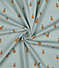 Poppy fabrics peren gewafelde tricot