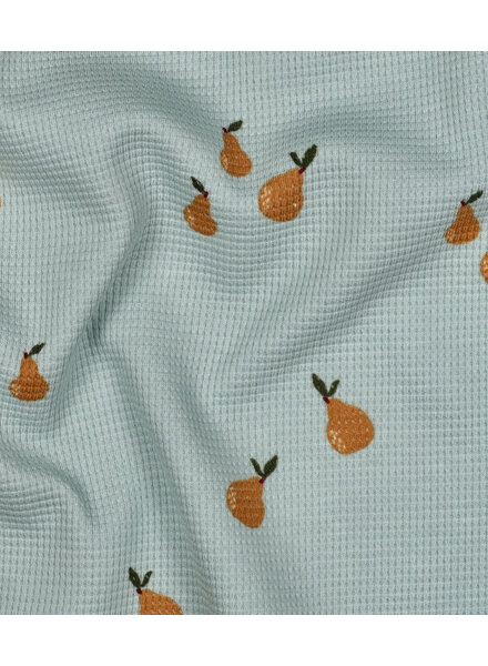 Poppy fabrics pear waffle knit