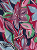 Poppy fabrics fuchsia bloemen - katoen viscose