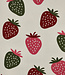 Poppy fabrics aardbeien - jogging