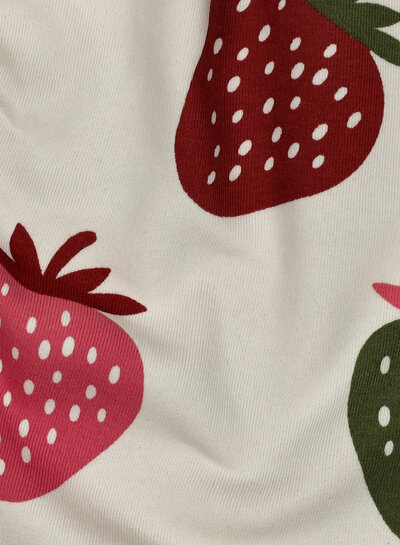 Poppy fabrics aardbeien - jogging