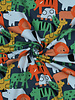 Poppy fabrics safari animals - french terry