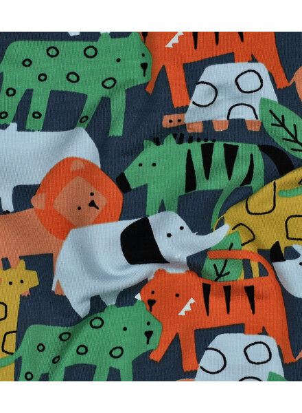 Poppy fabrics safari animals - french terry